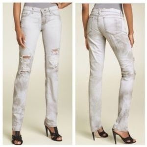 J Brand Pencil Leg Destroyed Zombies